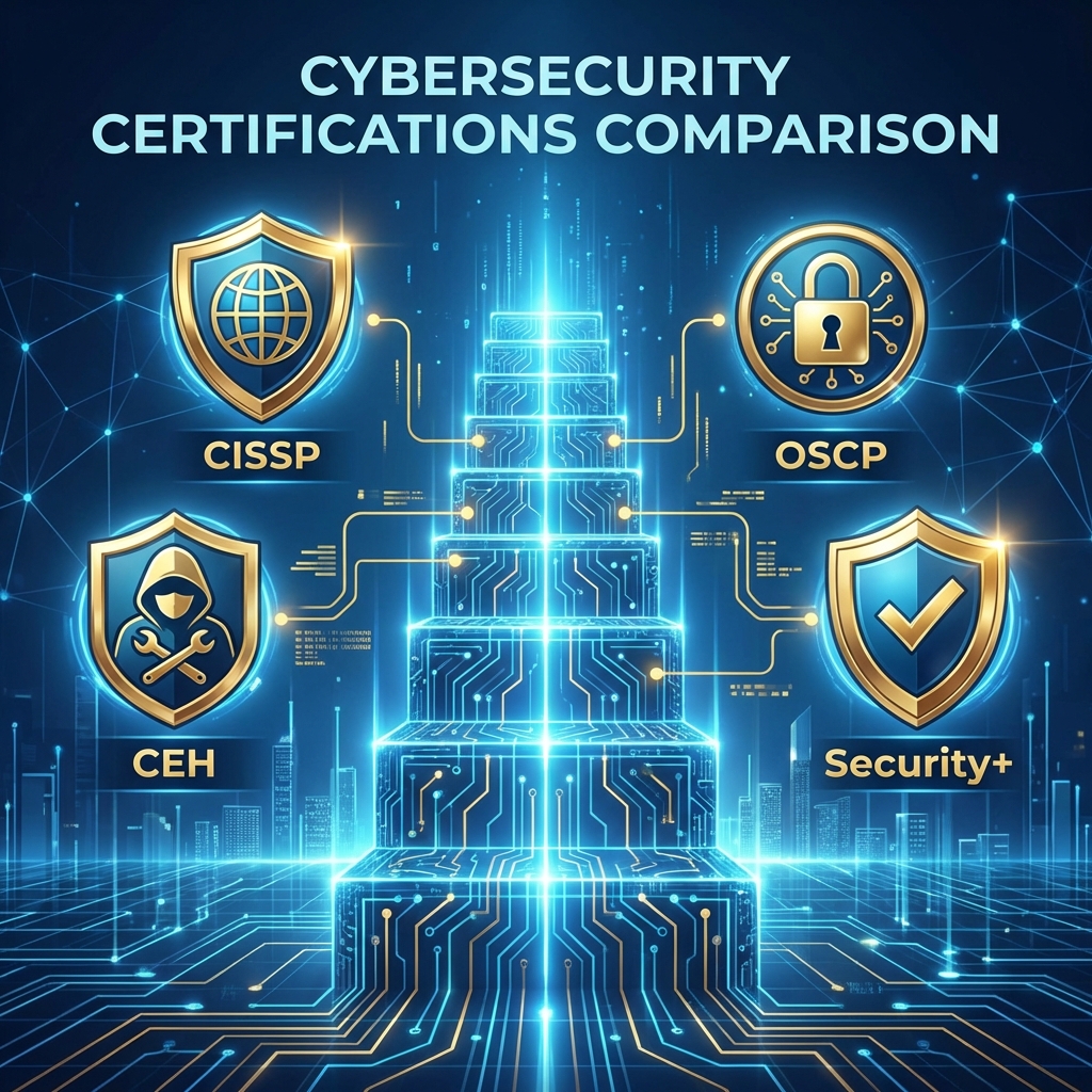 Cybersecurity Certifications Comparison 2025: Complete Guide