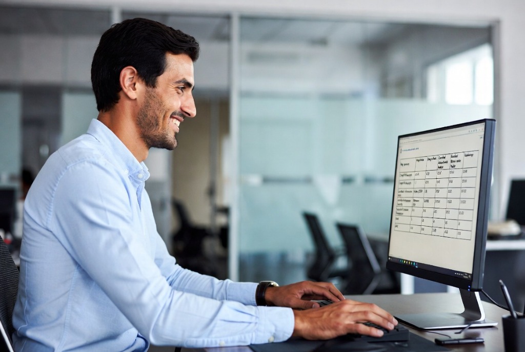 IT-Sicherheitsanalyst prüft umfassenden Sicherheitstest-Workflow und Schwachstellenmanagement-Dashboard mit geplanten Bewertungen und Penetrationstestergebnissen